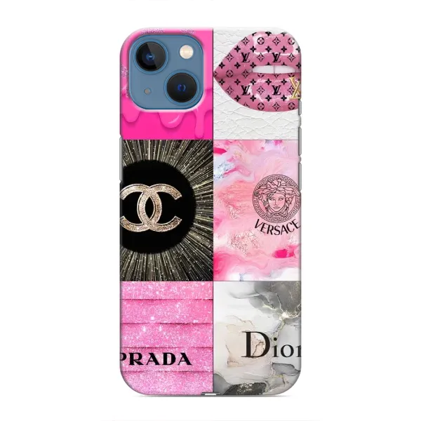 Чехол с рисунком «Модница» для iPhone 13