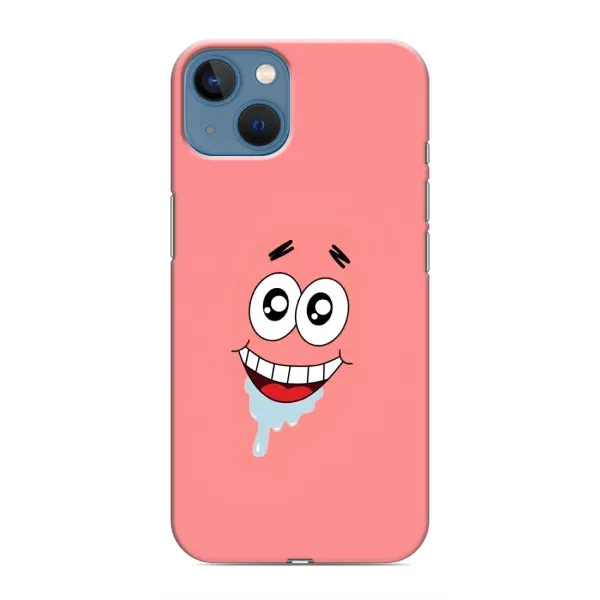 Чехол с рисунком «Мордочка Патрика» для iPhone 13 Чехол с рисунком «Мордочка Патрика» для iPhone 13