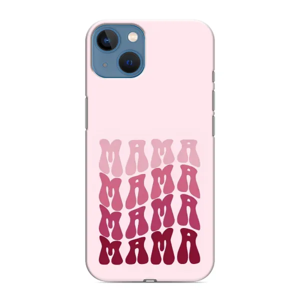 Чехол с рисунком «Надпись мама» для iPhone 13 Чехол с рисунком «Надпись мама» для iPhone 13