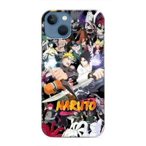 Купить Чехлы на телефон с принтом Anime для iPhone 13 (Наруто постер)