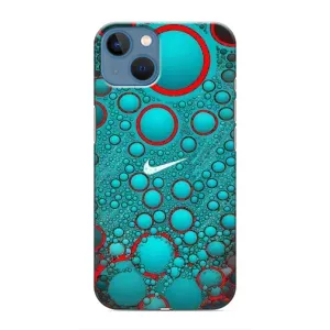 Силіконовый Чохол на iPhone 13 з картинкою НАЙК (Найк зелений)