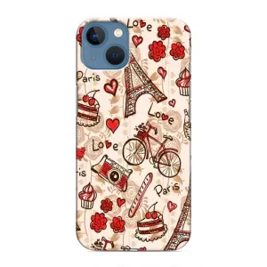 Чехол с Эйфелевой башней на iPhone 13 (Париж мечта)