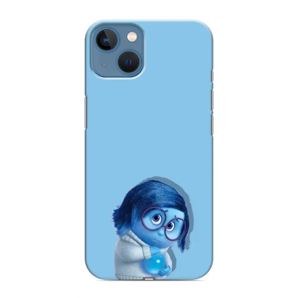 Чехол с рисунком «Печаль» для iPhone 13