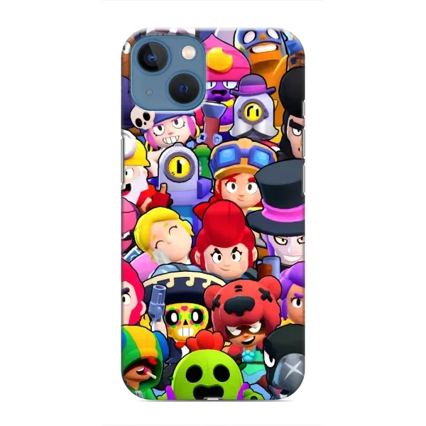 Чехол с рисунком «Персонажи» для iPhone 13