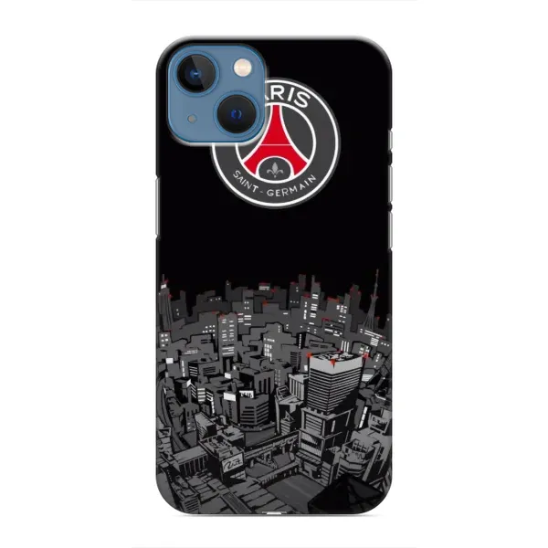 Чехол с рисунком «PSG» для iPhone 13