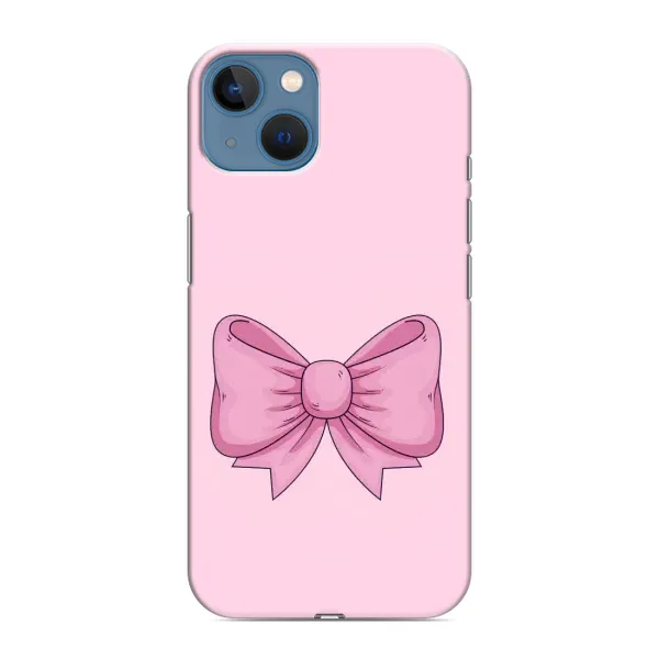 Чохол з малюнком «Рожевий бантик» для iPhone 13