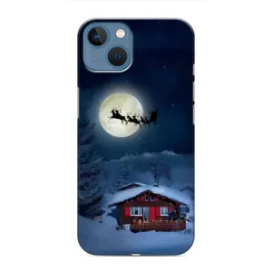 Чехол Санта Клаус для iPhone 13 (Санта)