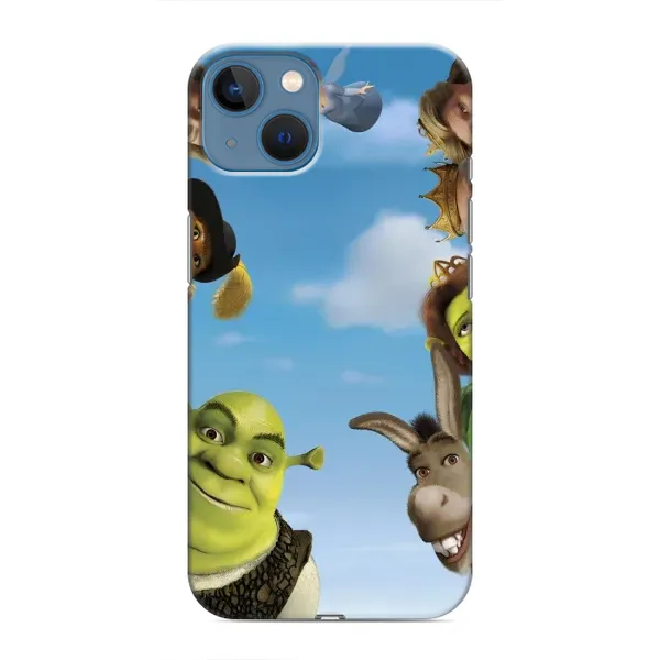Чехол с рисунком «Герои Шрек» для iPhone 13
