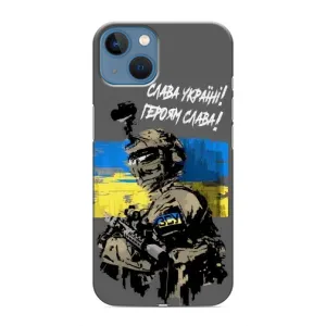 Патриотический Чехол для iPhone 13 (Слава Украине)