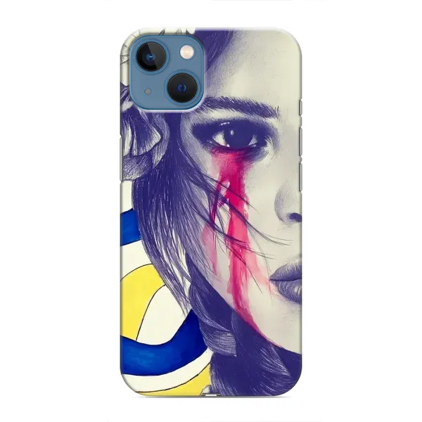 Чехол с рисунком «Слезы Украины» для iPhone 13 Чехол с рисунком «Слезы Украины» для iPhone 13