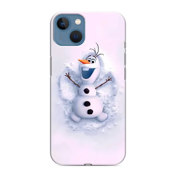 Чехол с рисунком «Снеговик Олов» для iPhone 13 Чехол с рисунком «Снеговик Олов» для iPhone 13