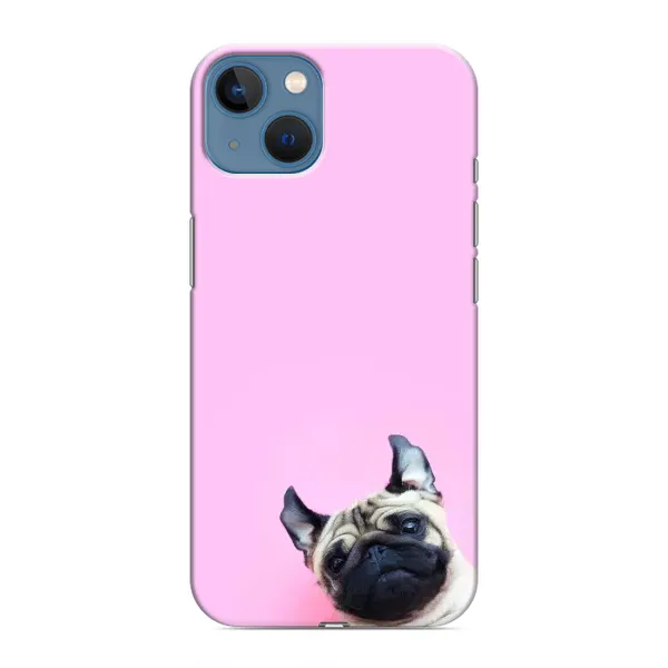 Чехол с рисунком «Собака на розовом» для iPhone 13 Чехол с рисунком «Собака на розовом» для iPhone 13
