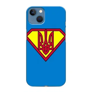 Чехол с картинкой (Патриотический ГЕРБ) на iPhone 13 (Super - Герб)