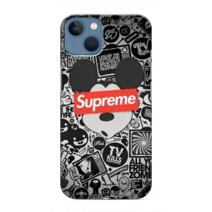 Чохол з малюнком «Supreme Маус» для iPhone 13