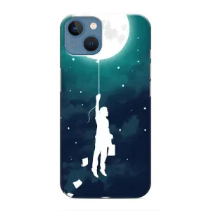 Чехол (ТПУ) с планетами на iPhone 13 (To The moon)