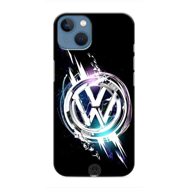 Чехол с рисунком «Volkswagen на черном» для iPhone 13 Чехол с рисунком «Volkswagen на черном» для iPhone 13