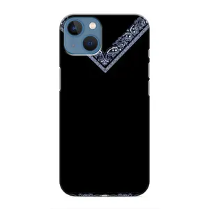 Силиконовый Чехол на iPhone 13 (Воротник вышиванки)