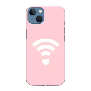 Силиконовые Чехлы Любимому человеку для iPhone 13 (WiFi Love)