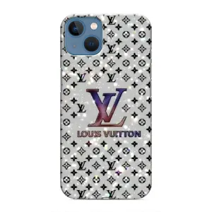 Чохол Стиль Louis Vuitton на iPhone 13 (Яскравий LV)