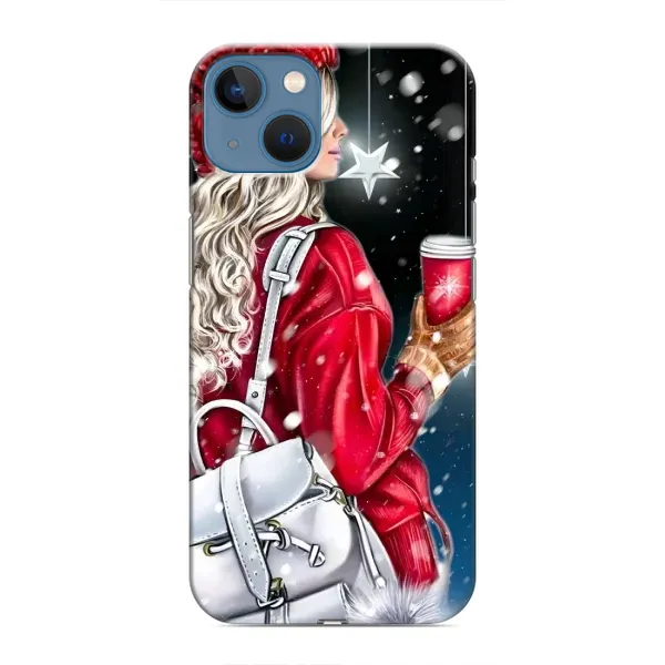 Чехол с рисунком «Зима пришла» для iPhone 13 Чехол с рисунком «Зима пришла» для iPhone 13