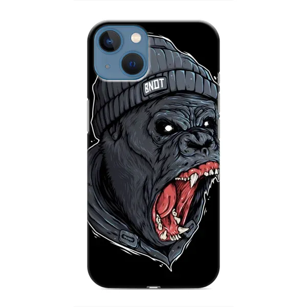 Чехол с рисунком «Злая Обезьяна» для iPhone 13