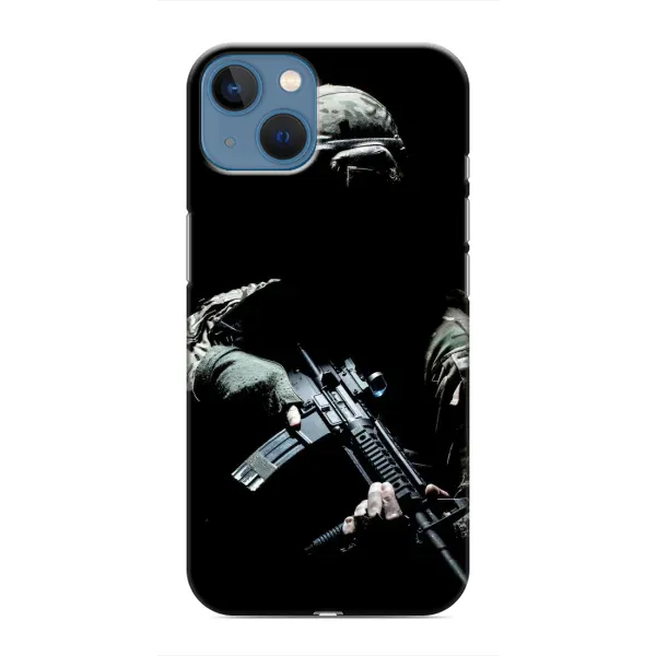 Чехол с рисунком «ЗСУ снайпер» для iPhone 13 Чехол с рисунком «ЗСУ снайпер» для iPhone 13
