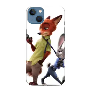 Чехлы ЗВЕРОПОЛИС для iPhone 13 (Зверополис герои)