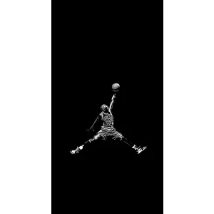Силиконовый Чехол Nike Air Jordan на Айфон 14 Плюс (Джордан)