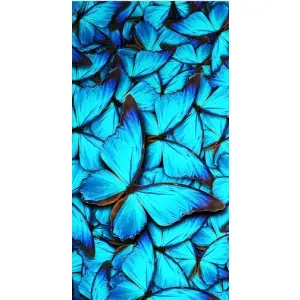 Силіконовий бампер з картинкою звірів для iPhone 14 Plus (Крила метеликів)
