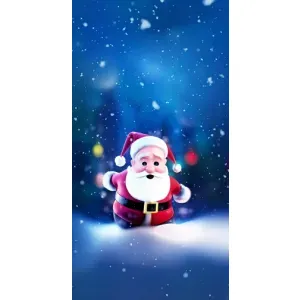 Чехлы на Новый Год iPhone 14 Plus (Маленький Дед Мороз)