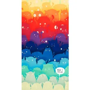 Силіконовий чохол з котиком для iPhone 14 Plus (Mew)
