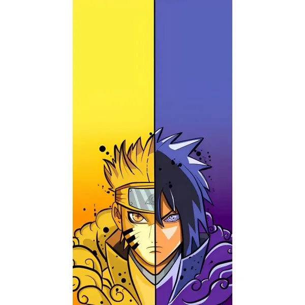 Чехол с рисунком «Naruto Vs Sasuke» для iPhone 14 Plus Чехол с рисунком «Naruto Vs Sasuke» для iPhone 14 Plus