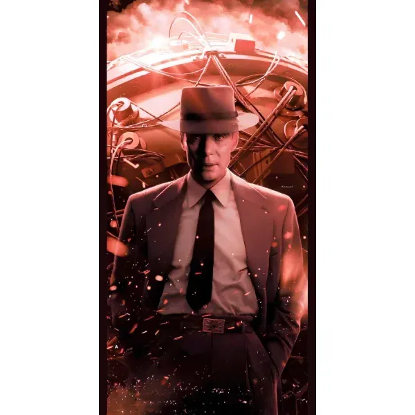 Чехол с рисунком «Оппенгеймер» для iPhone 14 Plus