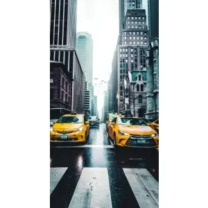 Чехол с рисунком «Такси» для iPhone 14 Plus