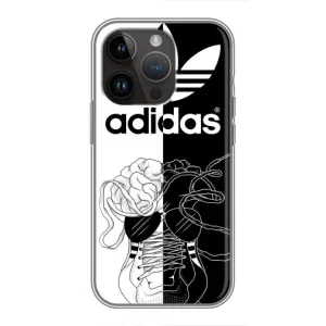 Чехол в стиле "Адидас" для Айфон 14 Про Макс (Adidas шнурки)