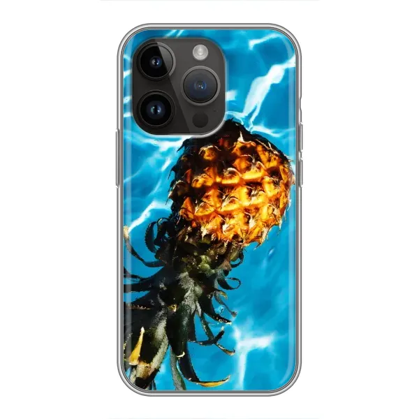 Чехол с рисунком «Ананас» для iPhone 14 Pro Max Чехол с рисунком «Ананас» для iPhone 14 Pro Max