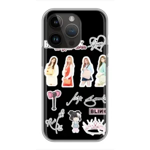 Чехол с рисунком «Арт блэкпинг» для iPhone 14 Pro Max