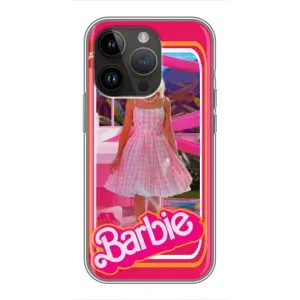 Силіконовый Чохол Барбі фільм на iPhone 14 Pro Max (Барбі Марго)