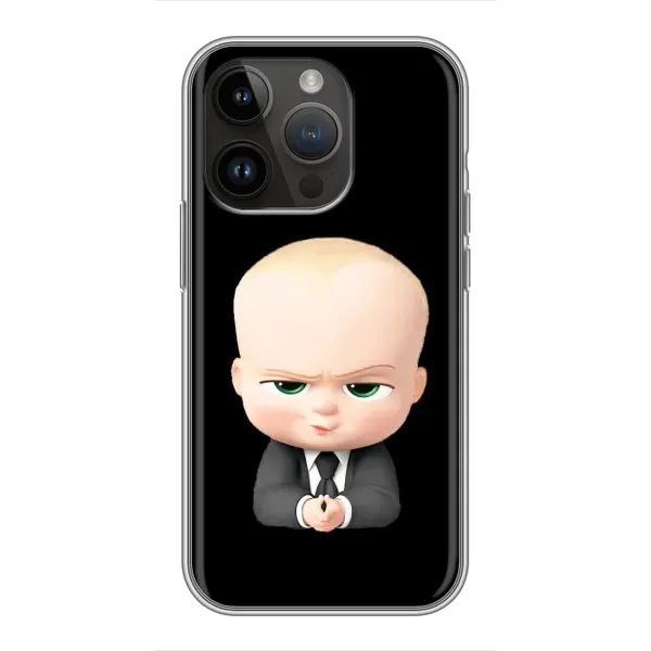 Чехол с рисунком «Бос» для iPhone 14 Pro Max