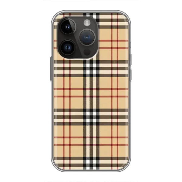 Чехол с рисунком «Burberry стиль» для iPhone 14 Pro Max Чехол с рисунком «Burberry стиль» для iPhone 14 Pro Max