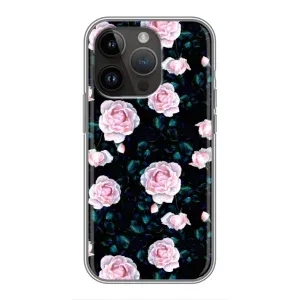 Чехлы с принтом Розочки для iPhone 14 Pro Max (Чайные розы)