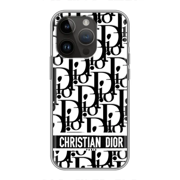 Чехол с рисунком «Christian Dior» для iPhone 14 Pro Max