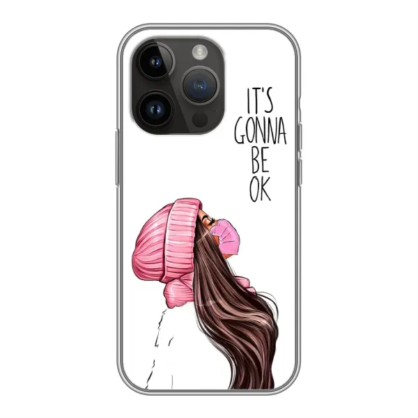 Чохол з малюнком «Дівчина в масці» для iPhone 14 Pro Max Чохол з малюнком «Дівчина в масці» для iPhone 14 Pro Max