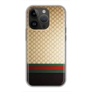 Чехлы Бренд GUCCI для iPhone 14 Pro Max (Фон Гуччи)