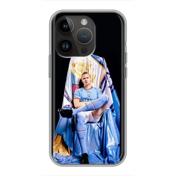 Чехол с рисунком «футболист Холанн» для iPhone 14 Pro Max