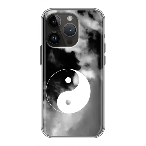 Чехол с рисунком «Инь-Янь» для iPhone 14 Pro Max