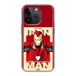 Чехол Супергерой Железный человек на iPhone 14 Pro Max (Iron man)