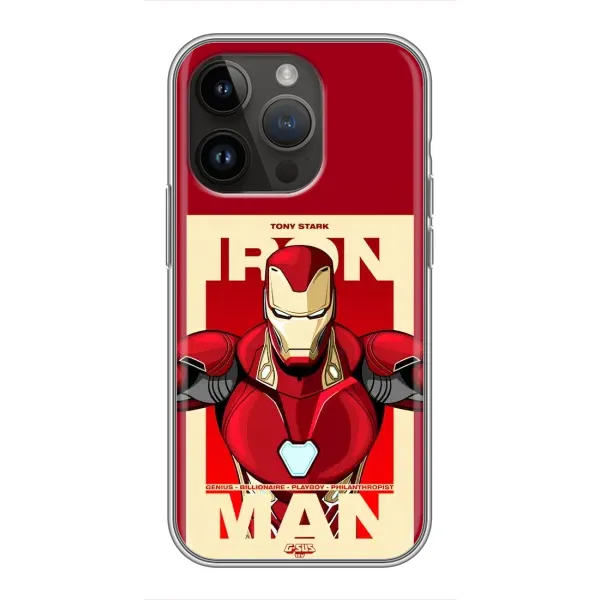 Чехол с рисунком «Iron man» для iPhone 14 Pro Max Чехол с рисунком «Iron man» для iPhone 14 Pro Max