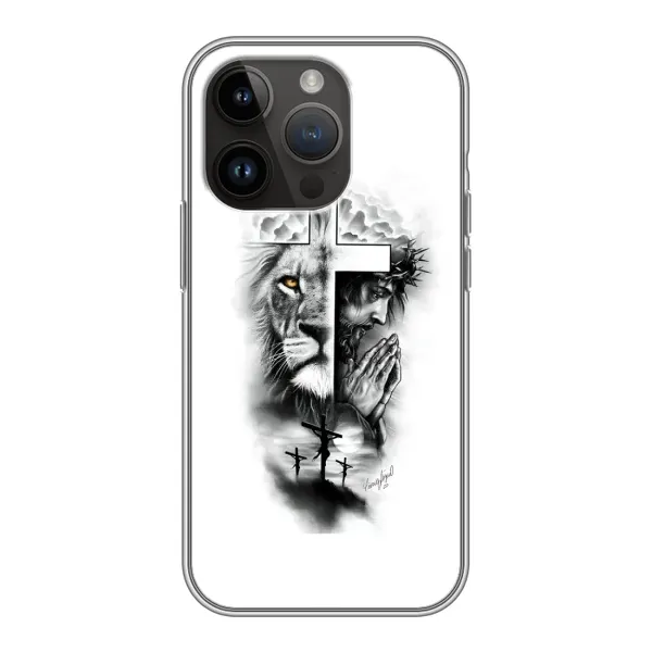 Чехол с рисунком «История Христа» для iPhone 14 Pro Max Чехол с рисунком «История Христа» для iPhone 14 Pro Max