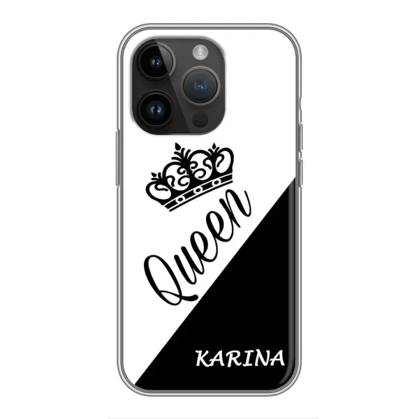 Чехол с рисунком «KARINA» для iPhone 14 Pro Max